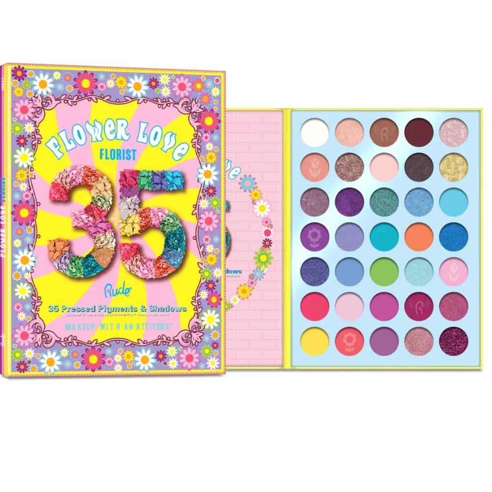 Final Price Drop New Flower Love 35 Pressed Pigment & Shadows - Florist